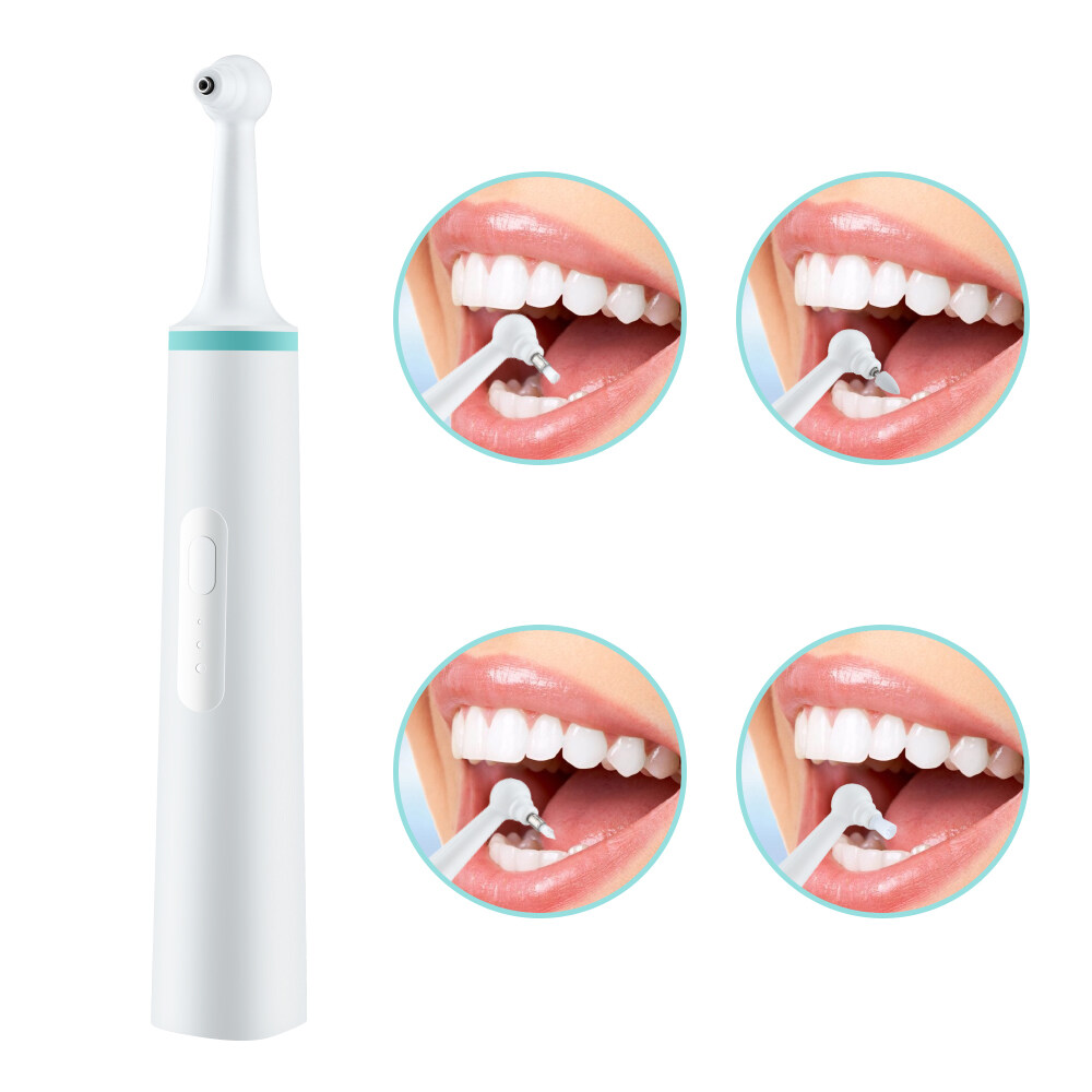 Electric Tooth Polisher 4 in 1 Dental Stain Plaque Remover Teeth Cleaning Odontologia Tool Remove Tooth Deep Cleaning Tool
